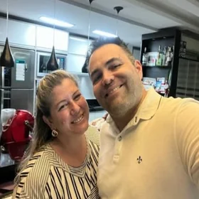 Fábio Blasak e Tatiane Schardosim